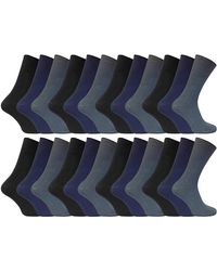 Sock Snob - 100% Cotton Non Elastic Breathable Socks - Lyst