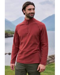 Mountain Warehouse - 'Ashbourne' Fleece Jacket Half Zip Mid Layer Sweater - Lyst