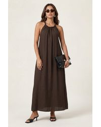 Urban Bliss - Braided Neck Trim Maxi Dress - Lyst