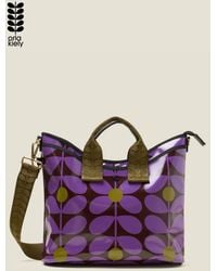 Orla Kiely - Retro Stem Print Carry Grab Tote Bag With Detachable Strap - Lyst