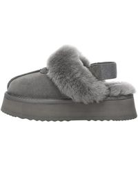 EVER AU - Wagtail Removable Strap Platform Slippers - Lyst