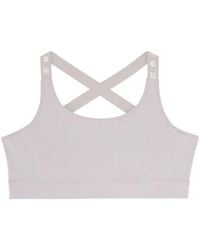 HIIT - Scoop Neck Snug Fit Logo Bra - Lyst