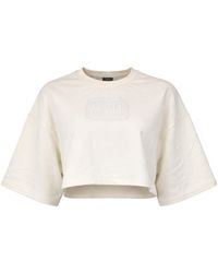 PUMA - X Rihanna Fenty Crew Neck Crop Top Nylon - Lyst