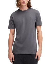 AllSaints - All Saints T Shirts Tonic Crew Neck Short Sleeve Rumskull Plain Casual Tops - Lyst