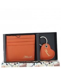 Ashwood Leather - Real Card Holder & Key Ring Gift Set - Lyst