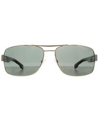 BOSS - Rectangle Havana Polarized 1761/S Metal - Lyst