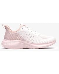 Clarks - Izza Knit Light Combi Trainers - Lyst