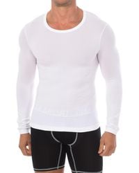 Intimidea - Girocollo Long Sleeve And Round Neck Undershirt 200079 - Lyst