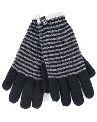 Heat Holders - Striped Fleece Lined Thermal Gloves - Lyst
