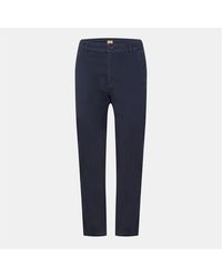 BOSS - Tashina Solid Patterned Straight Trousers - Lyst