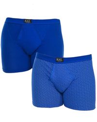 Kisses&Love - Pack-2 Basic Open Boxers Kl2011 - Lyst