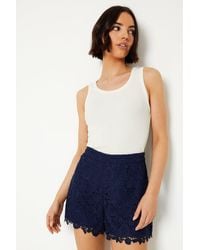 Oasis - Lace Short - Lyst