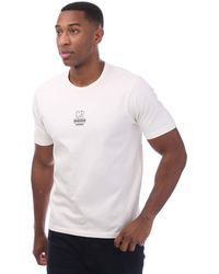 C.P. Company - Mercerized 30/2 Jersey Twisted Small Logo T-shirt - Lyst
