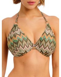 Freya - Arizona Wave Halterneck Bikini Top - Lyst