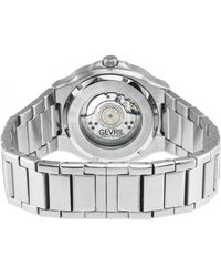 Gv2 - Potente Silver/black Dial Stainless Steel Swiss Automatic Eta 2895 Watch - Lyst