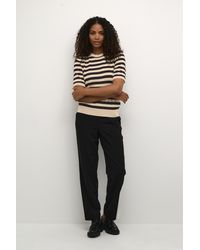 Kaffe - Pullover Regular Fit Offwhite - Lyst