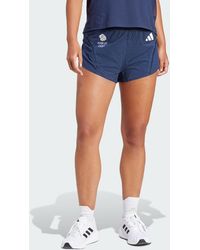 adidas Originals - Team Gb Adizero Running Split Shorts - Lyst