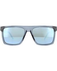 BOSS - Hugo By Hugo Boss Sonnenbrille Hg 1069/S Pjp 3J Kristallblau Spiegel - Lyst