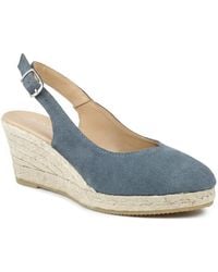 Jones Bootmaker - Raisa Leather Buckle Fasten Espadrilles - Lyst
