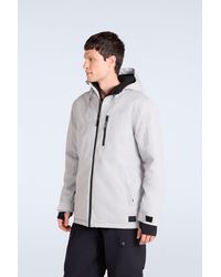 Mountain Warehouse - 'Laxx' Logo Ski Jacket With Chin Guard Waterproof Winter Coat - Lyst