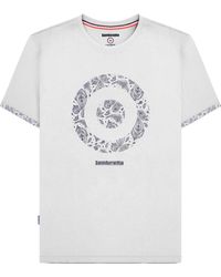 Lambretta - Ss25 Paisley Target T-Shirt Cotton - Lyst