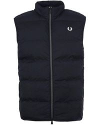 Fred Perry - Insulated Gilet - Lyst