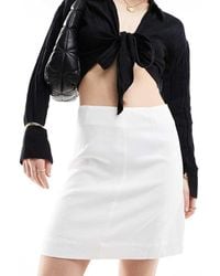 SELECTED - Femme Linen Touch Skirt - Lyst