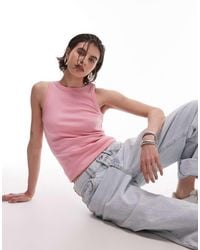 ARKET - Rib Jersey Vest Top - Lyst
