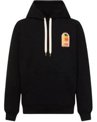 CASABLANCA - Gradient Arch Logo Hoodie Cotton - Lyst