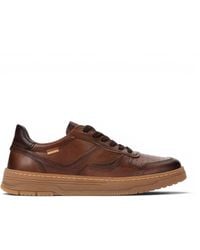 Pikolinos - Leather Sneaker Trainers Lace-Up Sports Shoes - Lyst