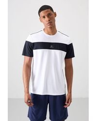 TOMMY LIFE - Color Block Crew Neck T-Shirt - Lyst