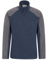 Mountain Warehouse - Ashbourne Ii Half Zip Fleece Top (Dark) - Lyst