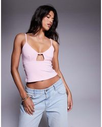 ASOS - Bust Cup Cami Top - Lyst