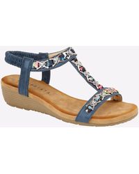 Cipriata - Lia Jewelled Sandal - Lyst