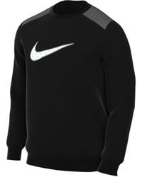 Nike - Large Swoosh Logo Jumper Cotton - Lyst