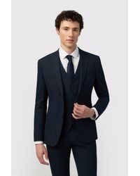Limehaus - Single Breasted Long Sleeve Two Button Skinny Suit Jacket - Lyst
