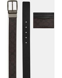 COACH - Wide Harness And Card Case Gift Box - Lyst