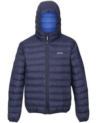 Regatta - Marizion Baffled Hooded Padded Jacket /New Royal) - Lyst
