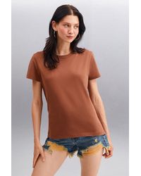 Grimelange - Crew Neck Short Sleeve T-Shirt - Lyst