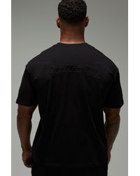 BoohooMAN - One More Rep Oversized Embossed T-Shirt - Lyst