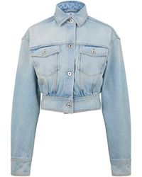 Off-White c/o Virgil Abloh - Off Off Baggy Fit Jacket - Lyst