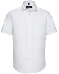 Russell - Collection Fitted Short-Sleeved Shirt - Lyst