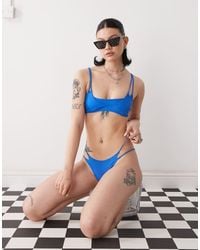 Weekday - Layered Bikini Top - Lyst