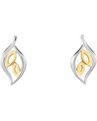 Orphelia - 'Charlotte' 925 Sterling Stud Earrings - Lyst