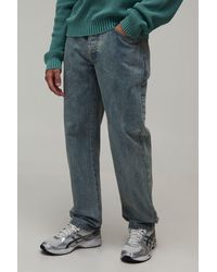 BoohooMAN - Essential Straight Fit Jeans - Lyst