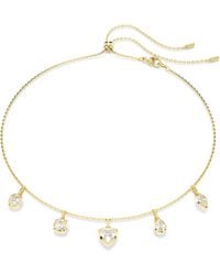 Swarovski - 'Imber Organic' Plated Metal Necklace - Lyst