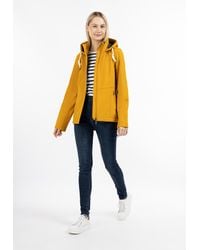 Icebound - Softshell Jas Mosterd - Lyst