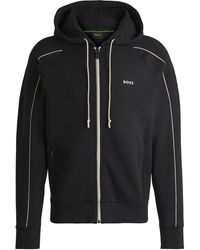 BOSS - Hbg Saggy Full Zip Hoodie - Lyst
