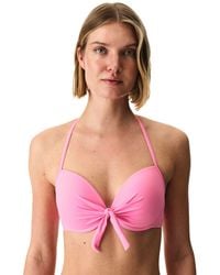 Penti - Solid Halter Underwire Bikini Top - Lyst