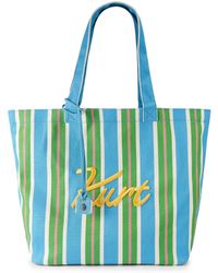 Kurt Geiger - Canvas Kc Lg Shopper Bag - Lyst